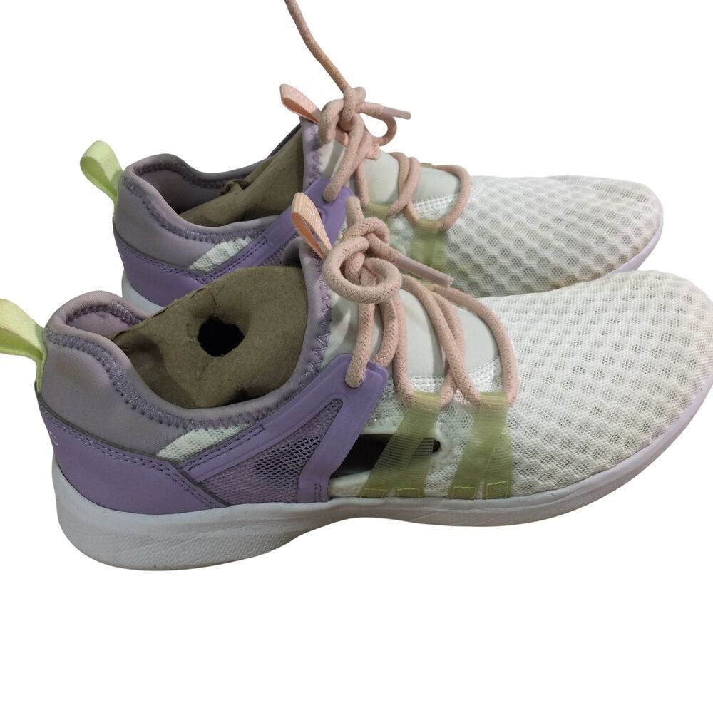 Vionic Adore Womens Activewear Comfort Mesh Athleisure Sneakers Purple White 6.5